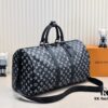 69303a12f09edb6de4c4d058 Exclusive In-Stock M24953 41416 New Version Louis Vuitton Classic Keepall Travel Bag Unveils Modern Charm of Monogram Shadow Leather