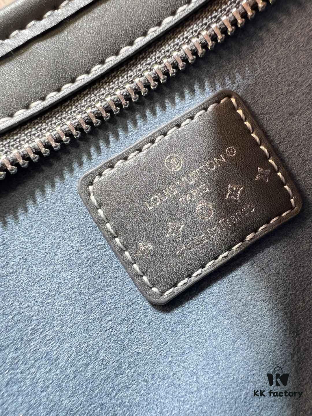 69303a28f09edb6de4c4d068 M46705 NEVERFULL BB Handbag in Denim with Embossed Neverfull Motif