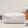 69303a3ef09edb6de4c4d07a Exclusive Real Photo M24953 41416 New Version Louis Vuitton Classic Keepall Travel Bag in Monogram Shadow Leather