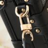 Upgraded Original M21462 M86286 Black Denim Petite Malle Handbag