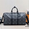 69303a68f09edb6de4c4d0b1 Exclusive In-Stock M24953 41416 New Version Louis Vuitton Classic Keepall Travel Bag Unveils Modern Charm of Monogram Shadow Leather