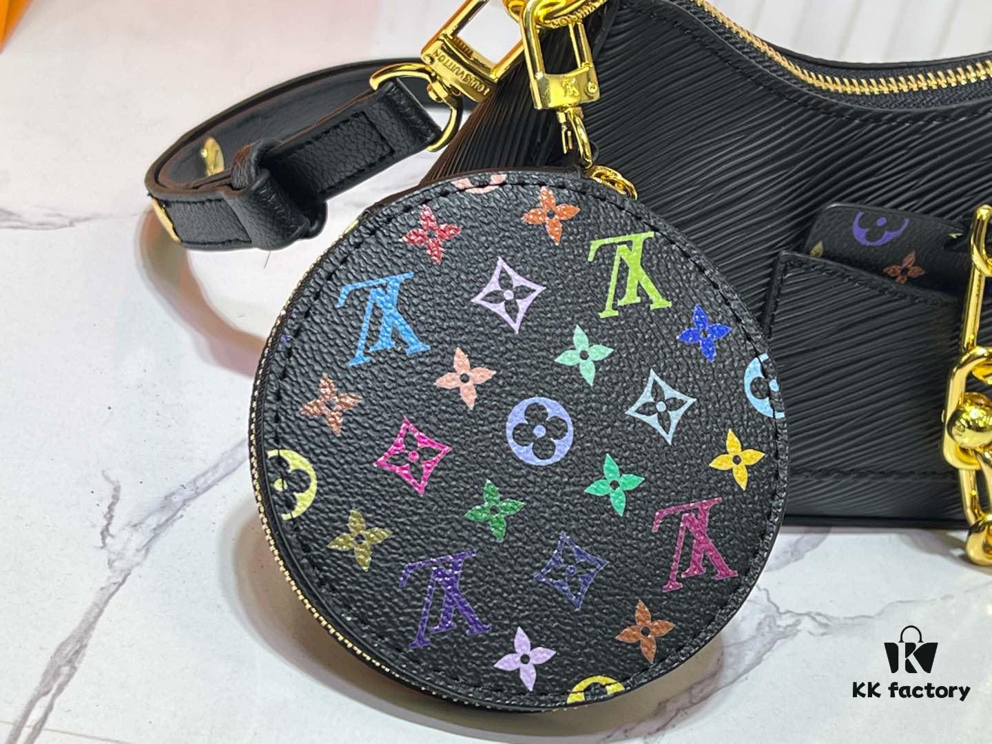 69303a76f09edb6de4c4d0c5 M13099 Marellini Handbag crafted from textured Epi leather with a compact silhouette and ample space for daily essentials like a smartphone