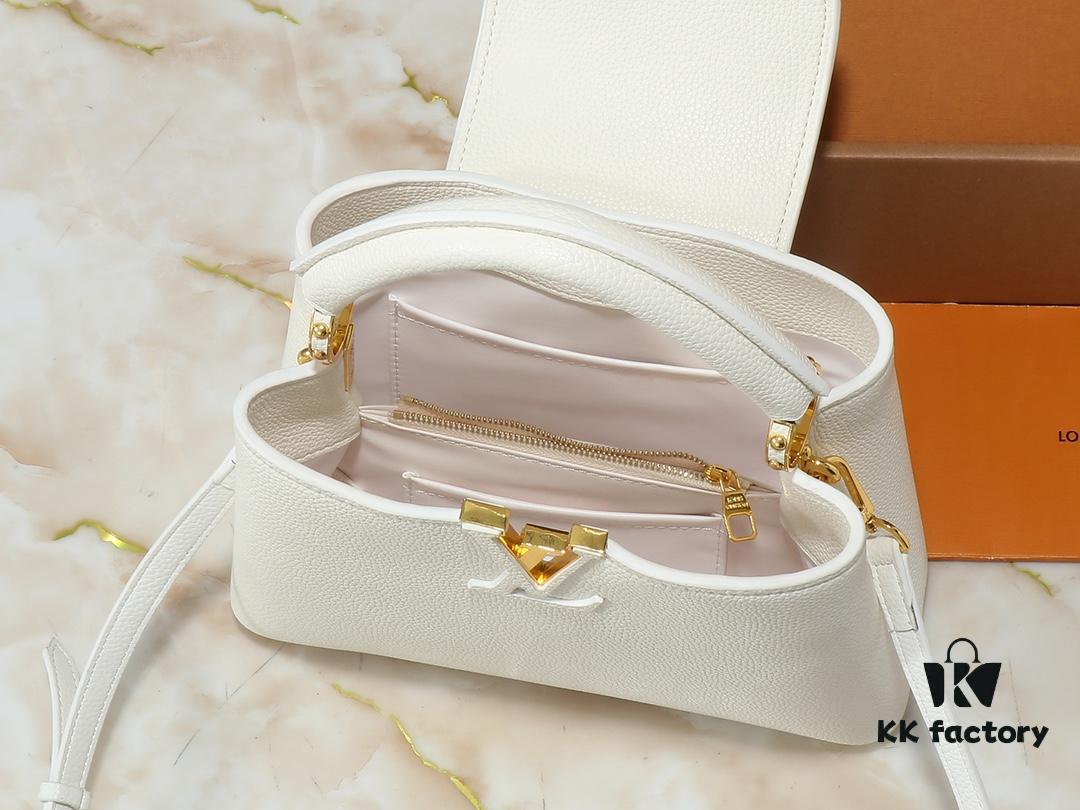 69303ad5f09edb6de4c4d150 Upgraded Original Capucines BB Handbag from M24728 M24736 M25087 M24655 M24656 M24733 M24729 M25090 M12785 M24727 M24745 Series