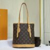 69303af9f09edb6de4c4d187 Vintage Yellow Skin High-Quality Original Style Louis Vuitton LV New Women's Shoulder Bag, Drum Bag M42238, Mother-and-Child Bag Design, Practical and Premium Craftsmanship, 23*26*16cm