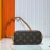 69303b13f09edb6de4c4d1af Upgraded Original 【Louis Vuitton Alma Nano Shell Handbag】M82717 Monogram Coffee Check Mini Shell Bag Series