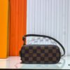 69303b23f09edb6de4c4d1ce Upgraded Original 【Louis Vuitton Alma Nano Shell Handbag】M82717 Monogram Coffee Check Mini Shell Bag Series
