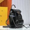 69303b27f09edb6de4c4d1d1 M12587 M11119 M111118 Small Montsouris Backpack in Shiny Lambskin with Monogram Details