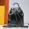 69303b27f09edb6de4c4d1d2 M12587 M11119 M111118 Small Montsouris Backpack in Shiny Lambskin with Monogram Details