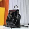 69303b2af09edb6de4c4d1d8 M12587 M11119 M111118 Small Montsouris Backpack in Shiny Lambskin with Monogram Details