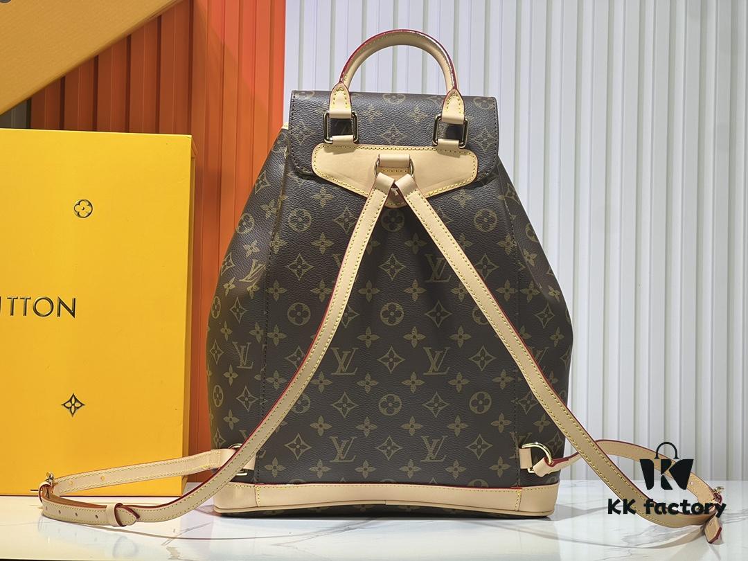 69303b2cf09edb6de4c4d1dc M11197 Upgraded Color-Changing Leather Nicolas Ghesquière Montsouris Medium Backpack
