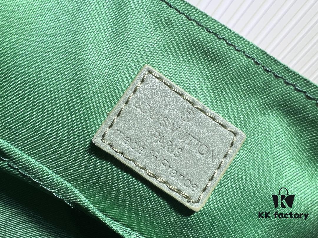 69303b3df09edb6de4c4d1f9 Upgraded M11593 M46255 Gradient Green Blue Exclusive Men's Free Shipping Messenger Bag District Small Messenger Bag
