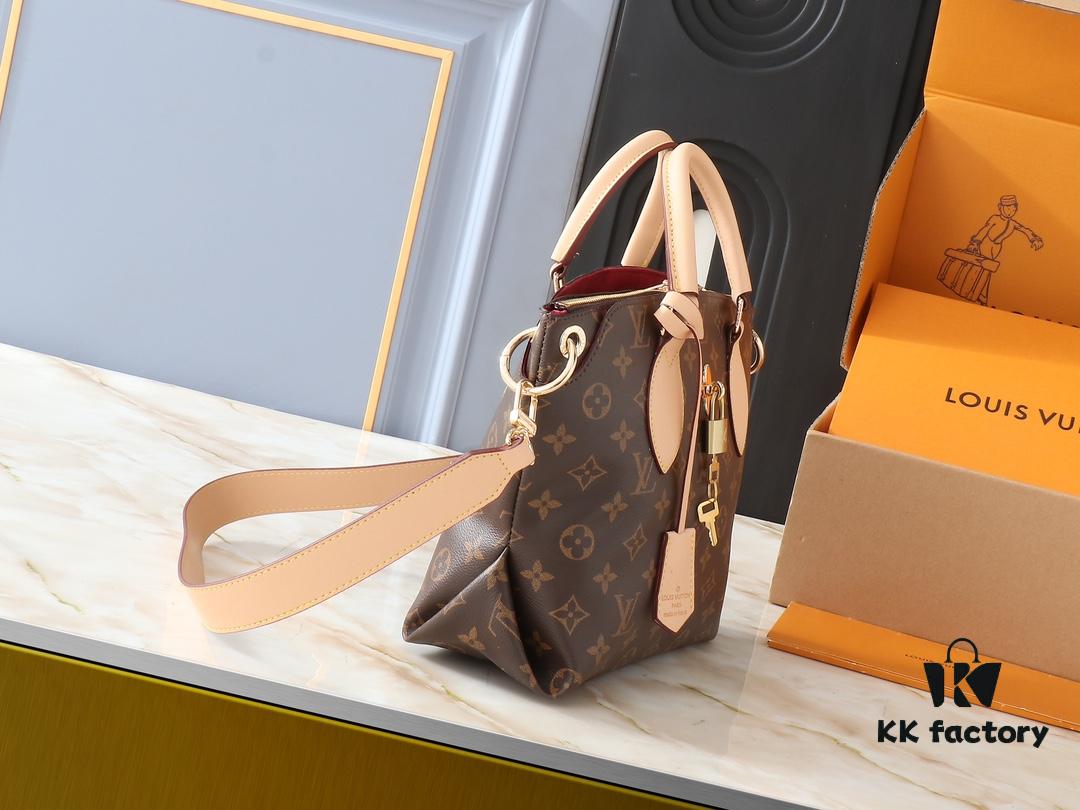 69303b45f09edb6de4c4d203 Large 180, Small Upgraded Original Version M44351 M44350 M44359 FlowerBB Zip Tote Bag