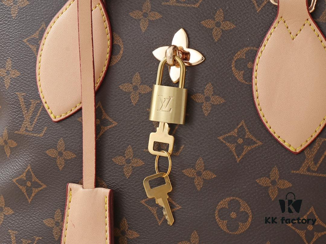 69303b4af09edb6de4c4d20c Large 180, Small Upgraded Original Version M44351 M44350 M44359 FlowerBB Zip Tote Bag