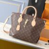 69303b4cf09edb6de4c4d211 Large 180, Small Upgraded Original Version M44351 M44350 M44359 FlowerBB Zip Tote Bag
