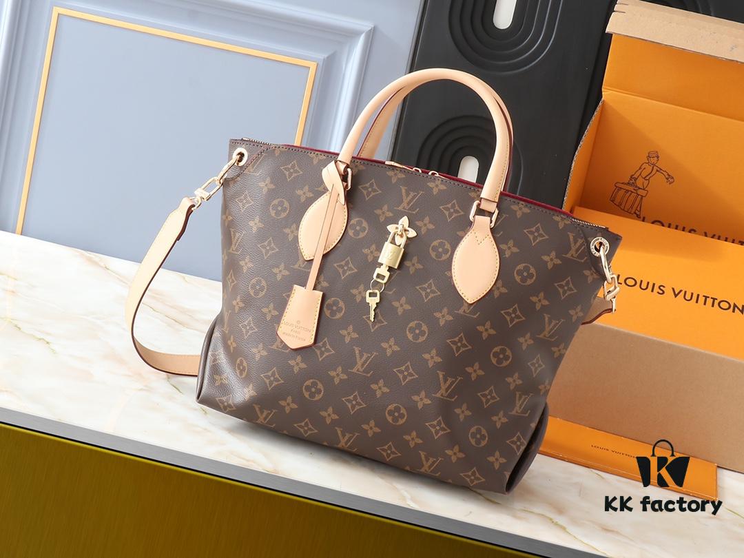 69303b4cf09edb6de4c4d211 Large 180, Small Upgraded Original Version M44351 M44350 M44359 FlowerBB Zip Tote Bag