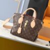 69303b4df09edb6de4c4d212 Large 180, Small Upgraded Original Version M44351 M44350 M44359 FlowerBB Zip Tote Bag