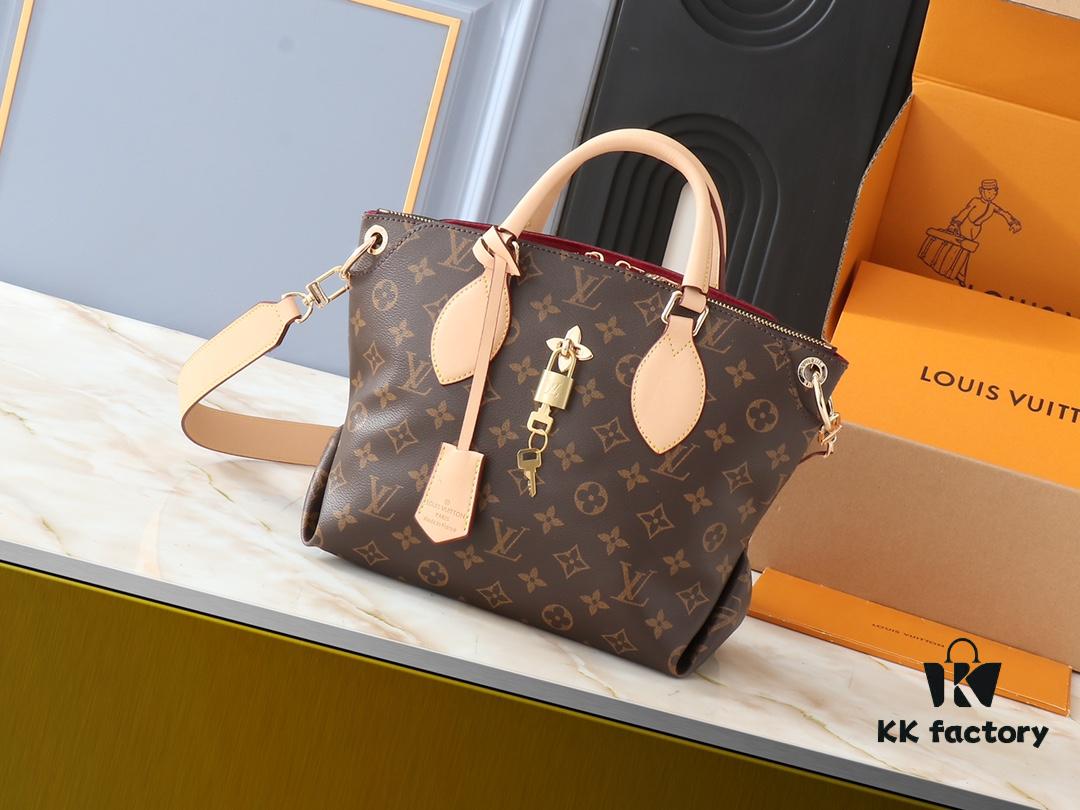 69303b4df09edb6de4c4d212 Large 180, Small Upgraded Original Version M44351 M44350 M44359 FlowerBB Zip Tote Bag