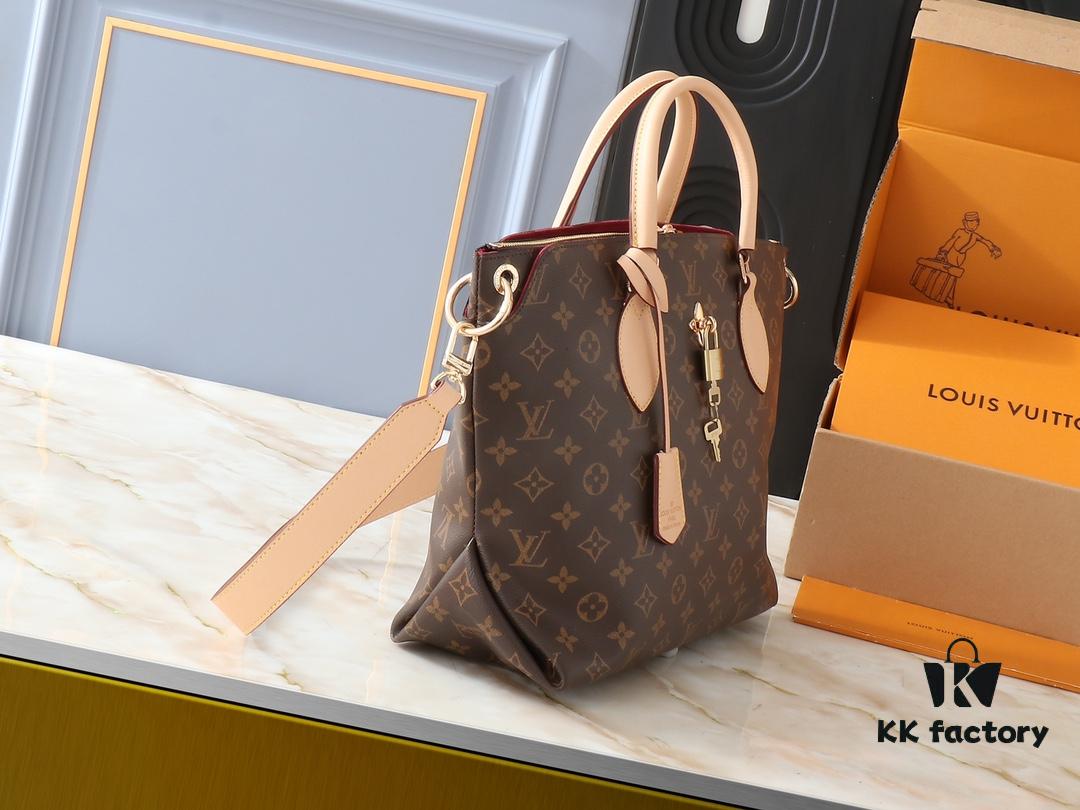 69303b4ef09edb6de4c4d213 Large 180, Small Upgraded Original Version M44351 M44350 M44359 FlowerBB Zip Tote Bag