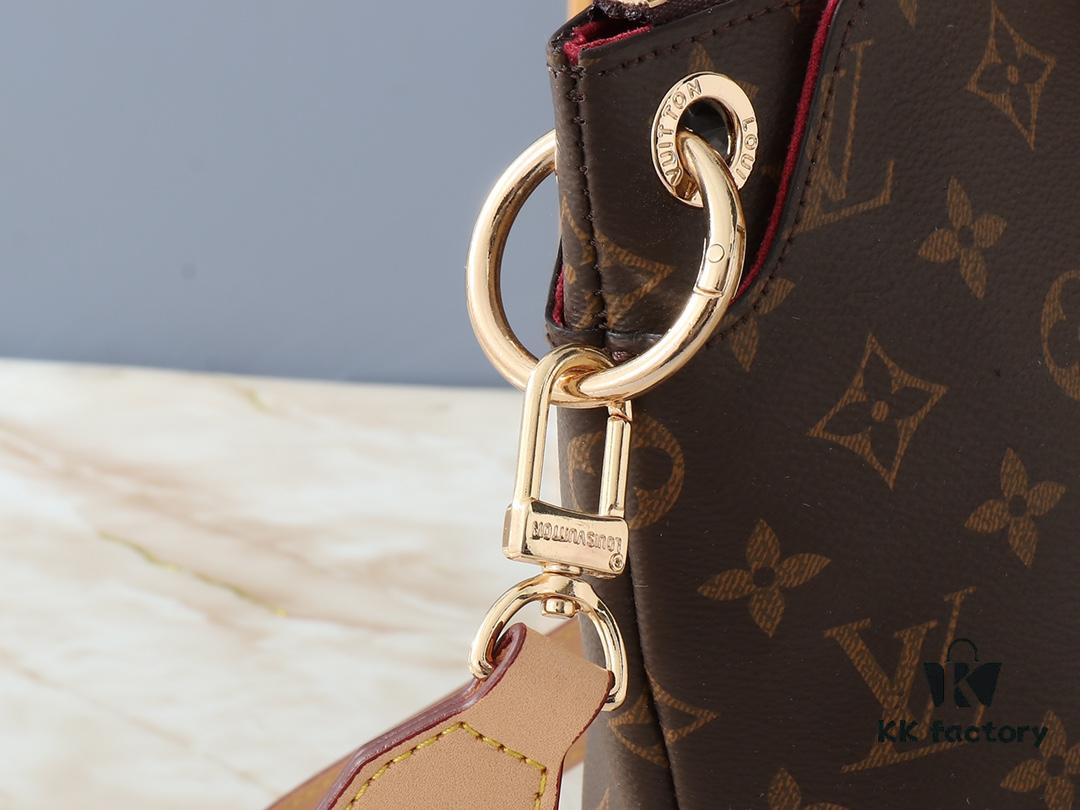 69303b4ef09edb6de4c4d214 Large 180, Small Upgraded Original Version M44351 M44350 M44359 FlowerBB Zip Tote Bag