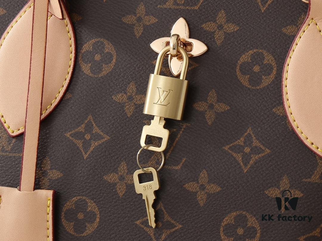 69303b4ff09edb6de4c4d215 Large 180, Small Upgraded Original Version M44351 M44350 M44359 FlowerBB Zip Tote Bag