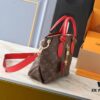 69303b54f09edb6de4c4d21f Large 180, Small Upgraded Original Version M44351 M44350 M44359 FlowerBB Zip Tote Bag