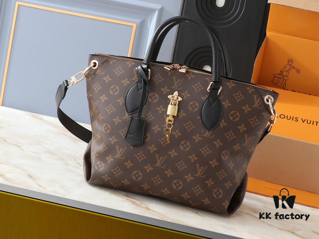 69303b5ff09edb6de4c4d231 Large 180, Small Upgraded Original Version M44351 M44350 M44359 FlowerBB Zip Tote Bag