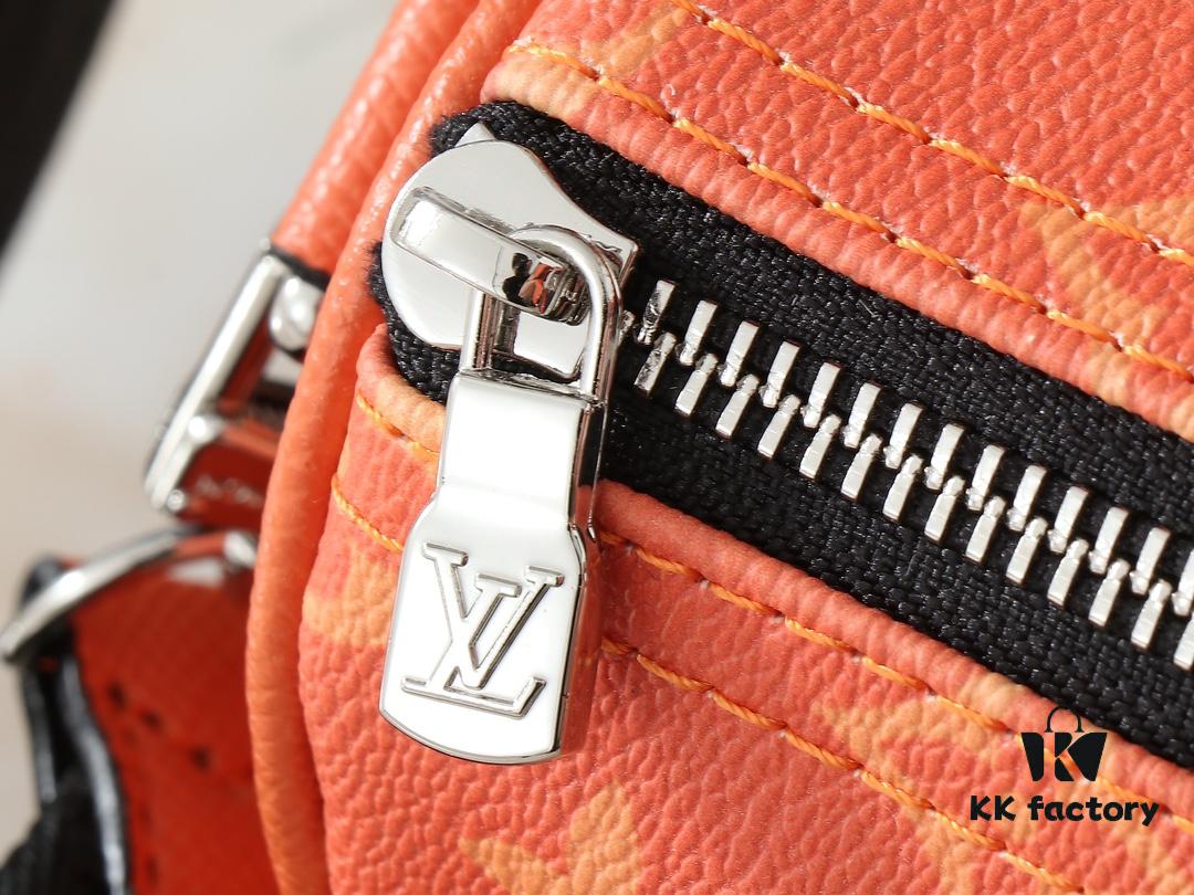 69303b78f09edb6de4c4d254 Upgraded Original N100105 Checkered Green M20900, M46271 Black Floral, M31044 Orange, M11542 Classic Monogram, M24849 Monogram Multicolored Dahlia - Keepall 25