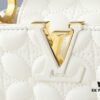 69303b7cf09edb6de4c4d259 Upgraded Original M23998 M239990 Monogram Embroidered Floral Pattern on Elegant Quilting for Capucines Mini Handbag