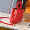 69303b89f09edb6de4c4d271 Upgraded Original M23999 M23998 Monogram Embroidered Floral Capucines BB Handbag