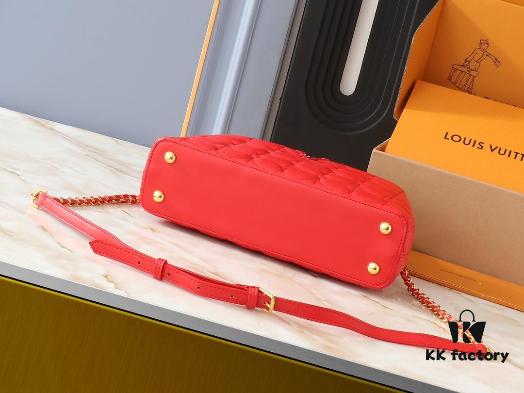 69303b8bf09edb6de4c4d274 Upgraded Original M23999 M23998 Monogram Embroidered Floral Capucines BB Handbag