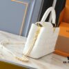 69303b90f09edb6de4c4d27d Upgraded Original M23999 M23998 Monogram Embroidered Floral Capucines BB Handbag