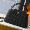69303b94f09edb6de4c4d281 Upgraded Original M23999 M23998 Monogram Embroidered Floral Capucines BB Handbag