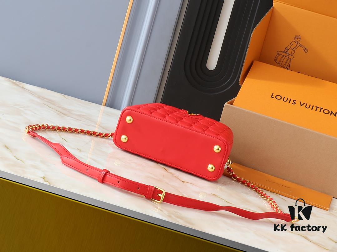 69303b96f09edb6de4c4d282 Upgraded Original M23998 M239990 Monogram Embroidered Floral Capucines Mini Bag
