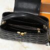 69303ba0f09edb6de4c4d28e Upgraded Original M23999 M23998 Monogram Embroidered Floral Capucines BB Handbag