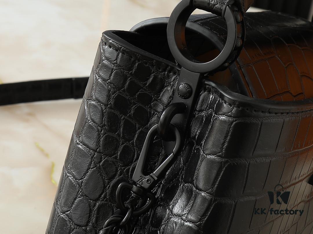 69303bbbf09edb6de4c4d2b4 Upgraded Original M23957 M23958 Crocodile-Texture Capucines Mini Bag