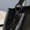 69303bc0f09edb6de4c4d2bf Upgraded Original M23958 M23957 Crocodile Texture Capucines Medium Handbag