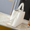 69303bc7f09edb6de4c4d2c7 Upgraded Original M23958 M23957 Crocodile Texture Capucines Medium Handbag