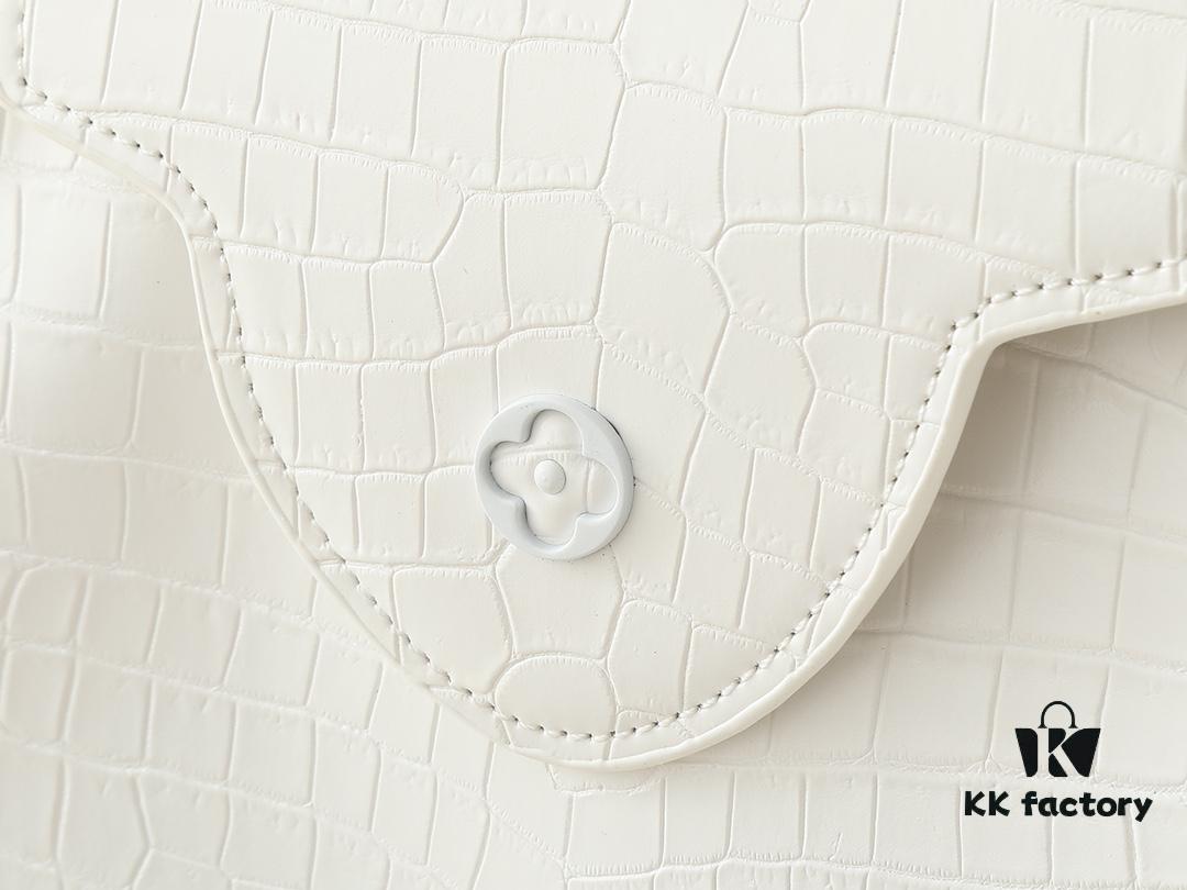 69303bcbf09edb6de4c4d2cd Upgraded Original M23958 M23957 Crocodile Texture Capucines Medium Handbag