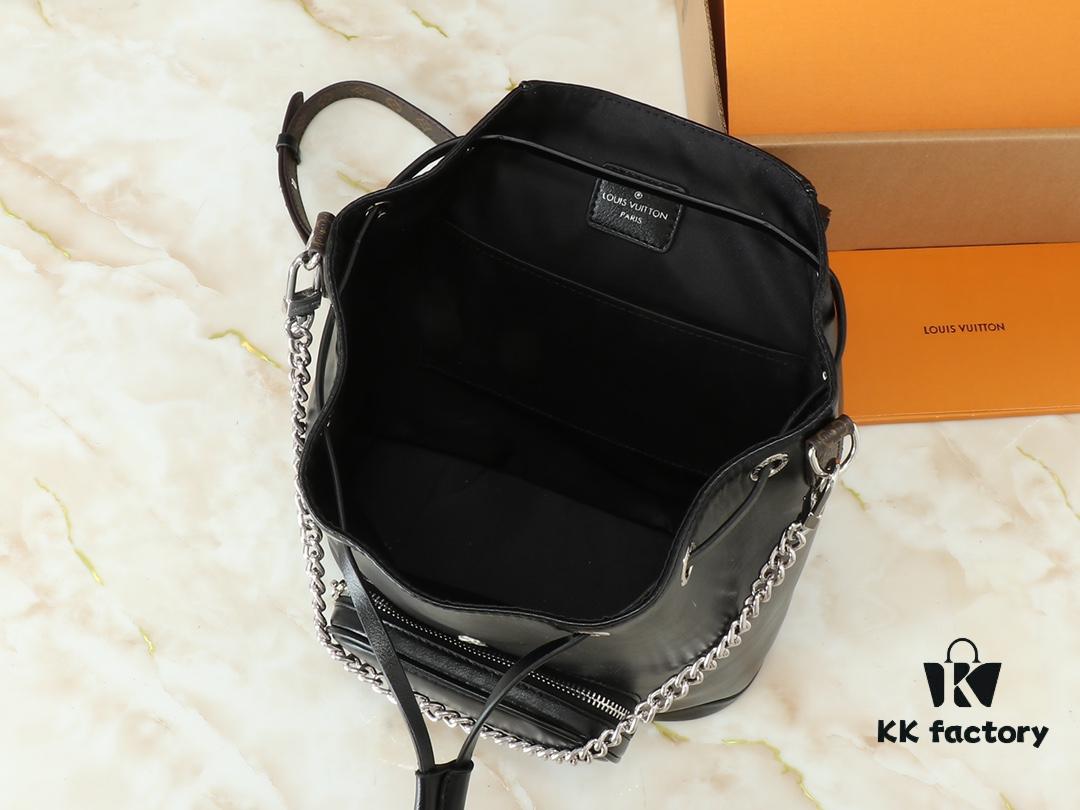 69303c1af09edb6de4c4d34f Upgraded Original M12587 ✨【Montsouris Small Backpack】M12587 Black Leather
