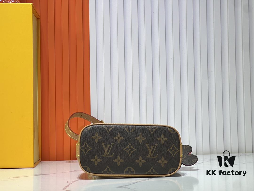 69303c41f09edb6de4c4d38e Upgraded Original 【Louis Vuitton Alma Nano Shell Bag】M82717 Monogram (Color-Changing Leather)