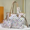 69303c52f09edb6de4c4d39b M40156 M40995 Latest Colorful Print Louis Vuitton Reimagined Neverfull Classic Handbag