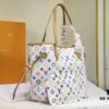 69303c53f09edb6de4c4d39c M40156 M40995 Latest Colorful Print Louis Vuitton Reimagined Neverfull Classic Handbag