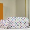 69303c55f09edb6de4c4d39f M40156 M40995 Latest Colorful Print Louis Vuitton Reimagined Neverfull Classic Handbag