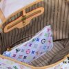 69303c59f09edb6de4c4d3a6 M40156 M40995 Latest Colorful Print Louis Vuitton Reimagined Neverfull Classic Handbag