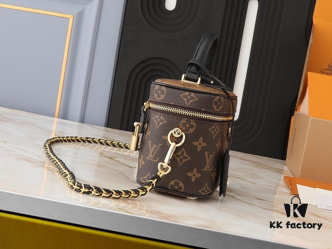 69303c61f09edb6de4c4d3af Upgraded Original M47128 M45165 Nicolas Ghesquière Reimagines LV Travel Heritage with Monogram and Monogram Reverse Canvas Nice Cosmetic Case