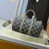 69303ca3f09edb6de4c4d416 Upgraded Original M11591 Gradient Green M46271 Gray Floral 11542 Vintage Flower Keepall 25 Pillow Bag