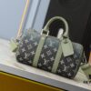 69303ca5f09edb6de4c4d417 Upgraded Original M11591 Gradient Green M46271 Gray Floral 11542 Vintage Flower Keepall 25 Pillow Bag