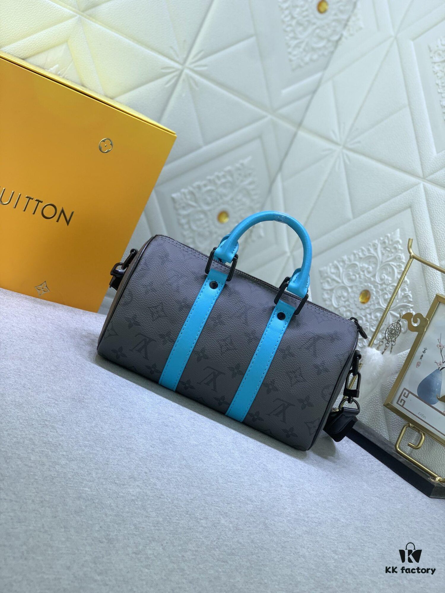 69303cb8f09edb6de4c4d42c Upgraded from M11645 M46271 Grey Floral M24999 Grey Floral Colorful M25440 Blue Colorful Turquoise Series Pillow Bag