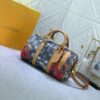 69303cc7f09edb6de4c4d43c Upgraded from M11645 M46271 Grey Floral M24999 Grey Floral Colorful M25440 Blue Colorful Turquoise Series Pillow Bag