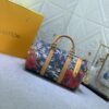 69303cc9f09edb6de4c4d43f Upgraded from M11645 M46271 Grey Floral M24999 Grey Floral Colorful M25440 Blue Colorful Turquoise Series Pillow Bag